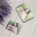 Rectangular plastic Personalized jigsaw Puzzles with metal tin