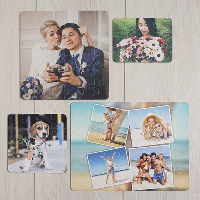 make your own jigsaw puzzle using special family photo