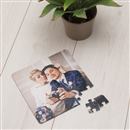 quadratisches puzzle mit hochzeitsfoto