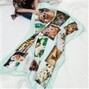 decke mit collage bedrucken