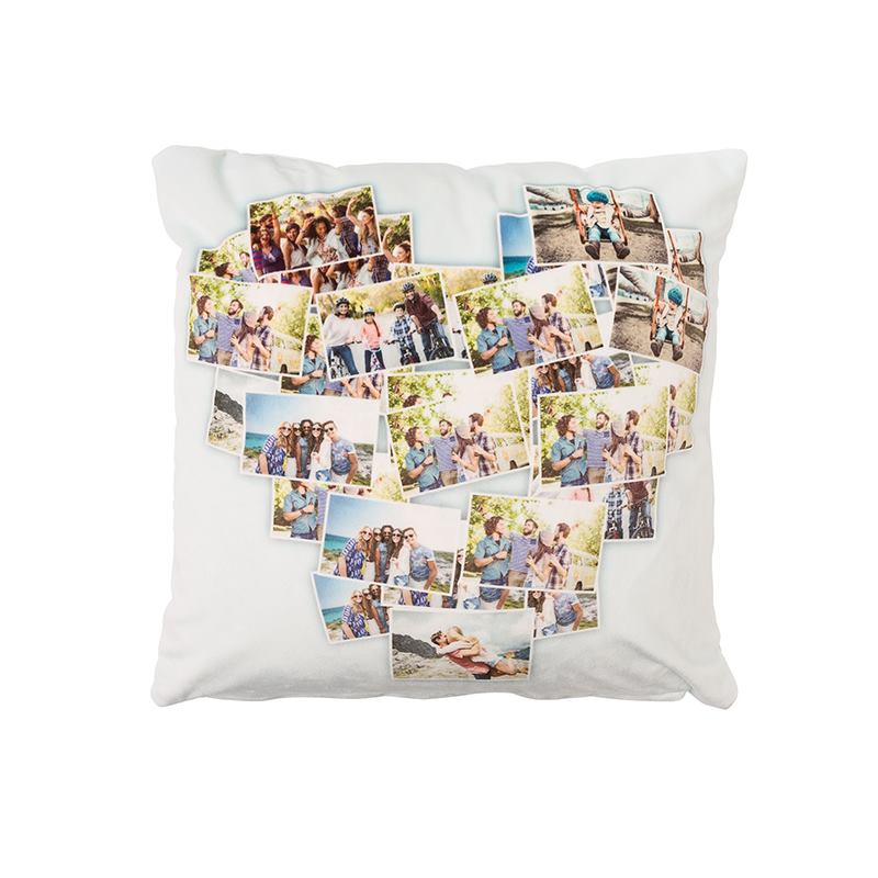 Personalised clearance collage cushion