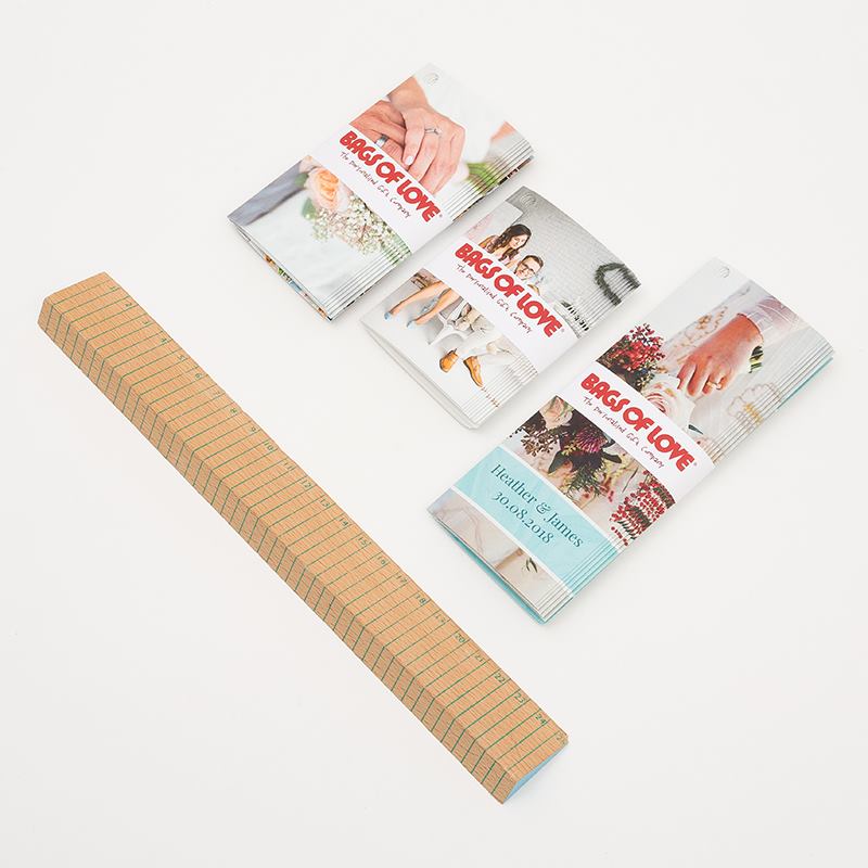 olika storlekar på presentetiketter