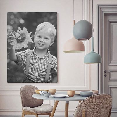 impresiones artísticas personalizadas en blanco y negro