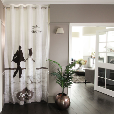 custom door curtain