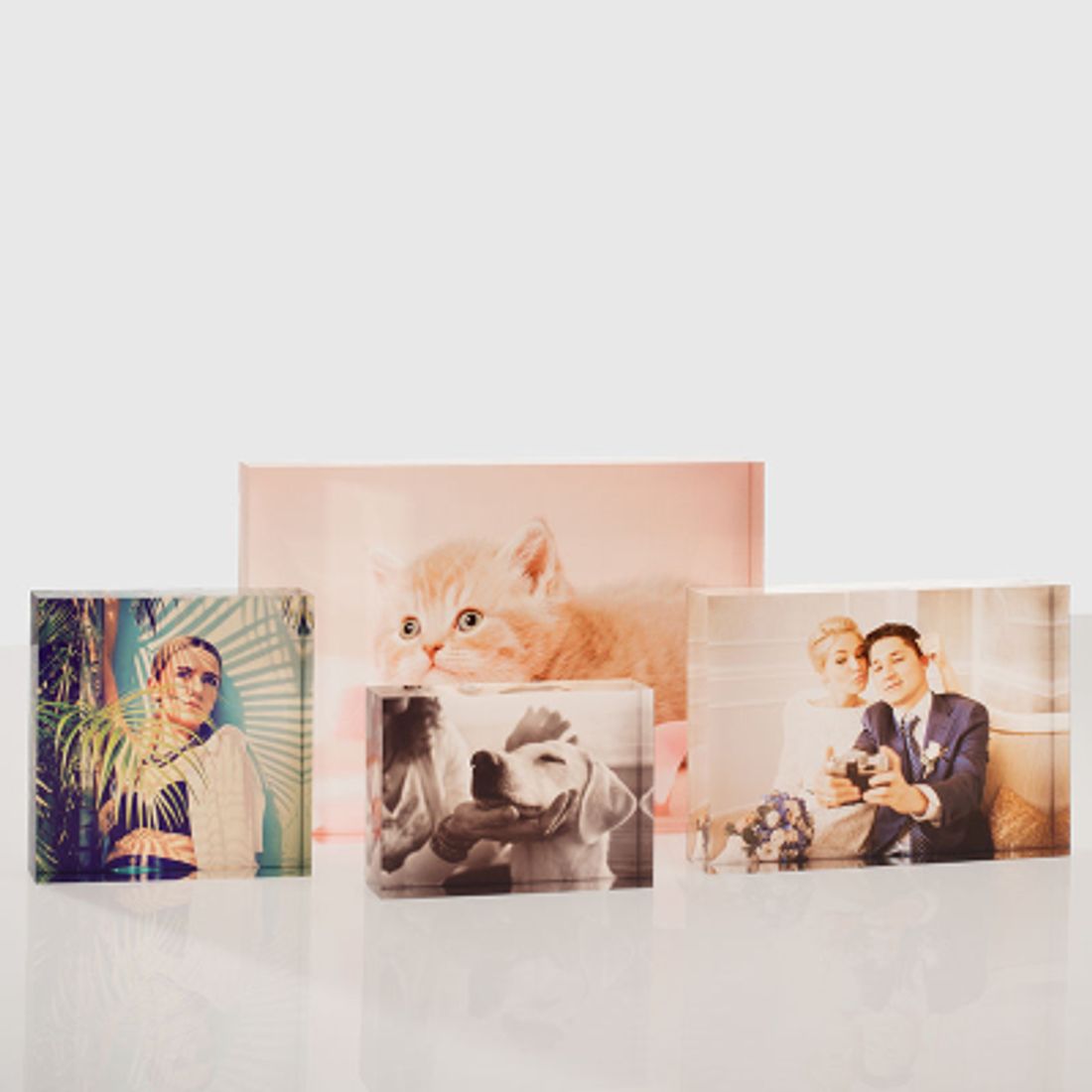 Photo sous verre