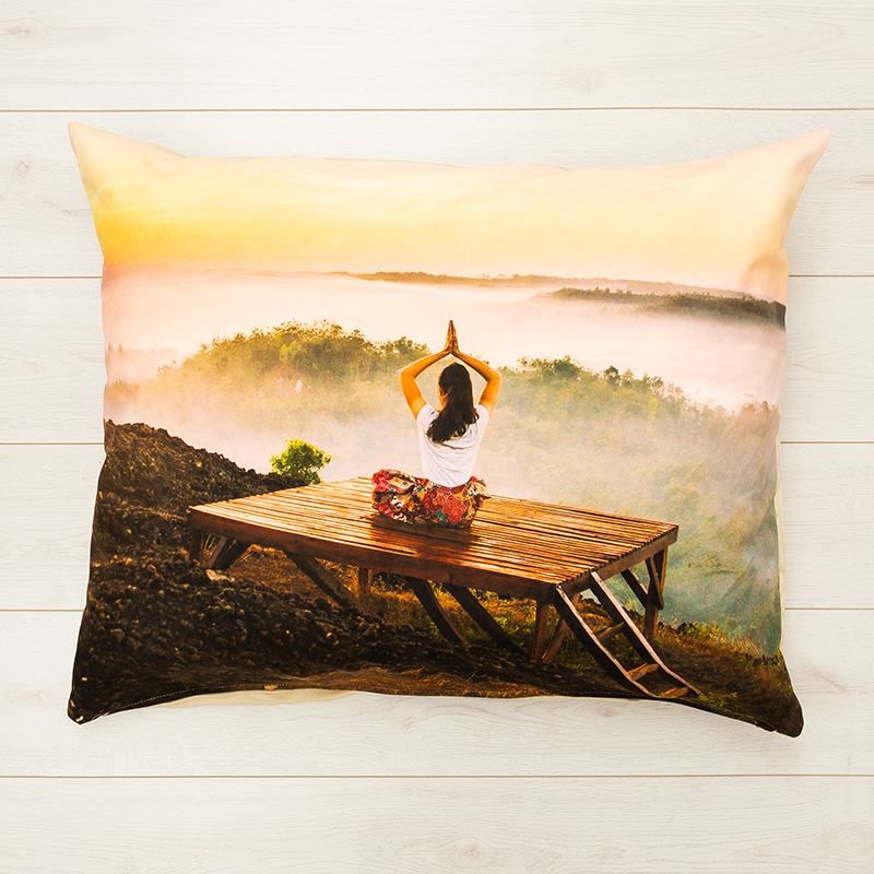 personalised meditation cushion