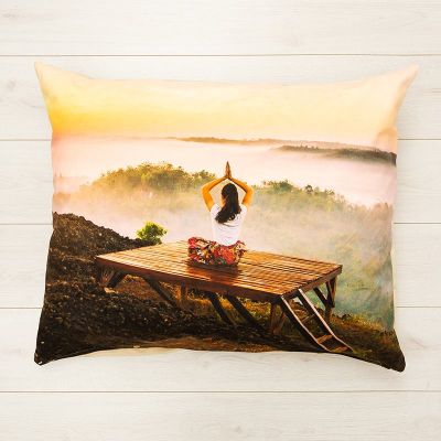personalised meditation pillow cover