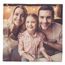Custom handkerchief printing with photo of family