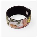Printed photo wristband neoprene