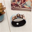 personalisiertes armband bedruckt mit gruppenfoto