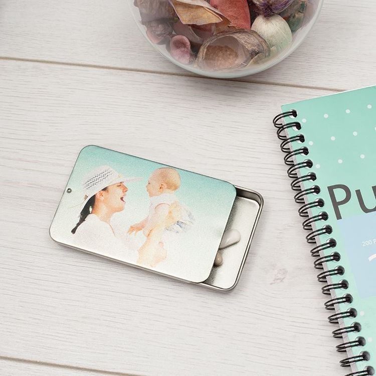 Pill Box printed with your photos