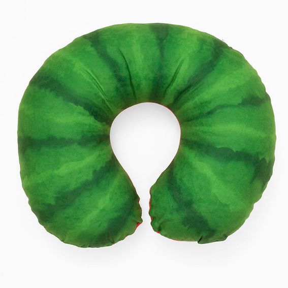 Print both sides travel neck pillow