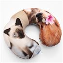 personalised photo travel pillow