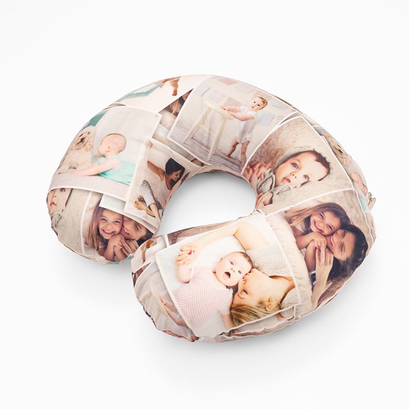 Personalized travel outlet pillow and blanket