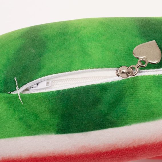 travel neck pillow zipper details