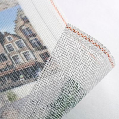 tryck av gobelängtyg