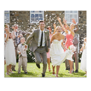 Sous-main personnalisé avec photo de mariage