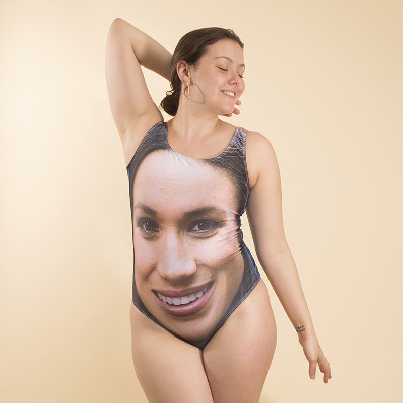 Personalised 2024 face swimsuit