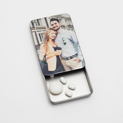 mint tin custom printed with your photos
