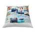 Montage Design Holiday photos floor cushion cover