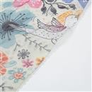 Tela de organza estampada