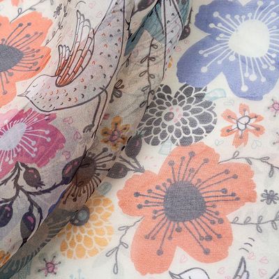 Printing on Organza Fabric