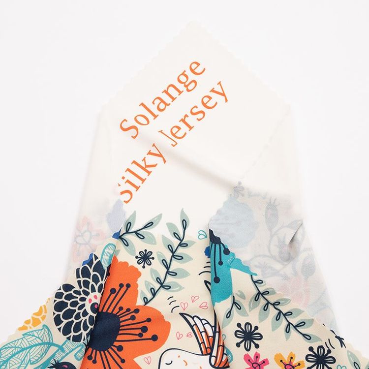 Custom printed jersey fabric Clearance