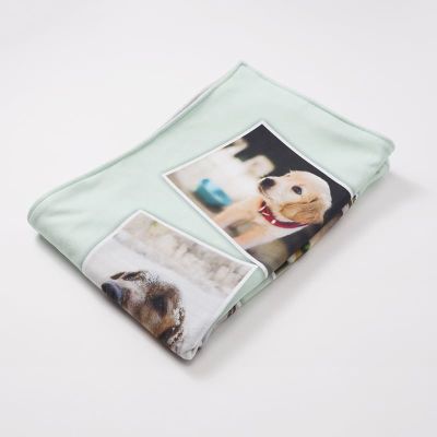 personalized Stroller Blanket