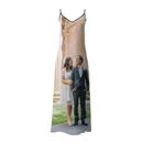 custom made long slip dress