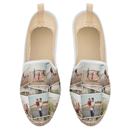 Alpargatas mocasín personalizadas planas