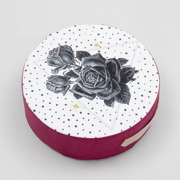 Coussin de sol rond personnalisé