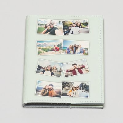 personalised collage passport cover