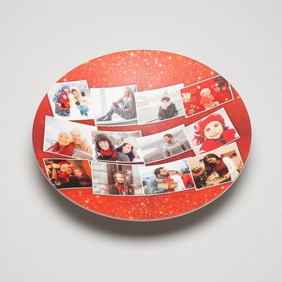 personalised collage bowl
