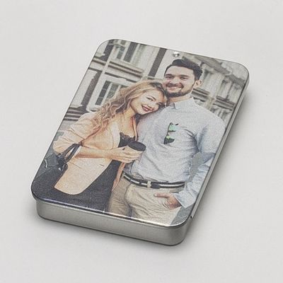 Personalized mint tins printed for travel