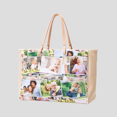 personalised photo handbags with collage