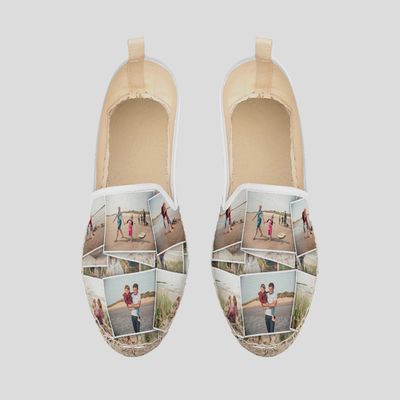 personalised espadrille loafer