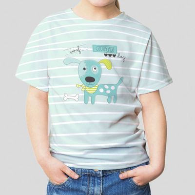 Barn t-shirt med eget tryck