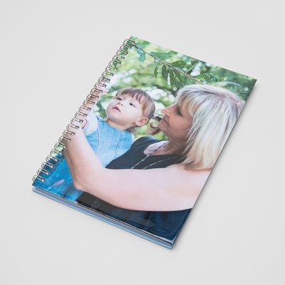 personalised spiral notebooks
