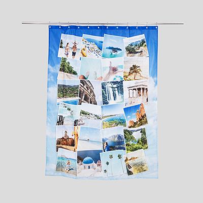 personalised shower curtain