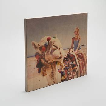 impresión de madera con foto