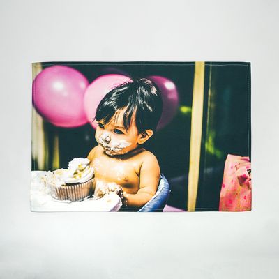 personalised fabric placemat