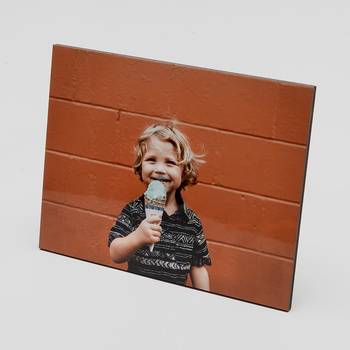 wooden photo block