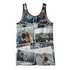 printed womens tank tops montage back