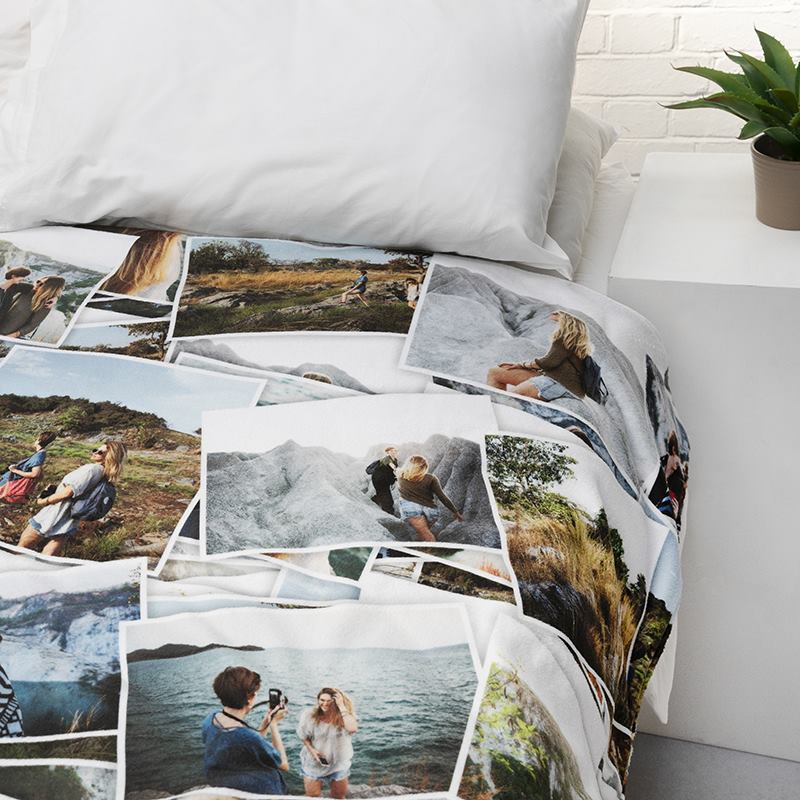 Custom bed online blankets