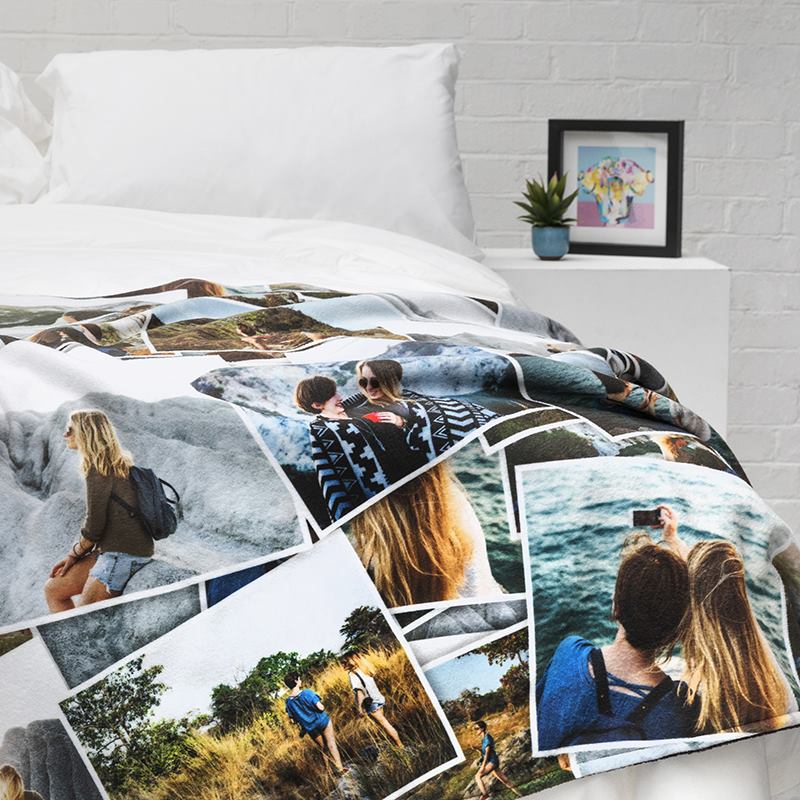 Design Your Own Blanket. Custom Blankets. Photo Fleece Blanket