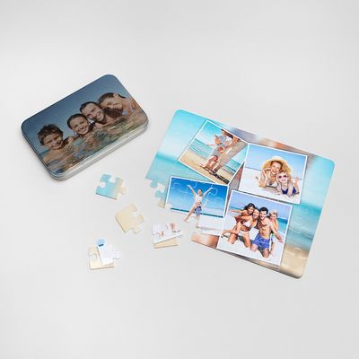 double-sided photo puzzle