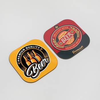 custom beer coasters
