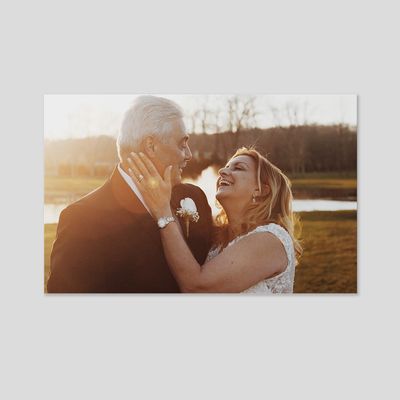 Our 2nd Wedding Photo Canvas