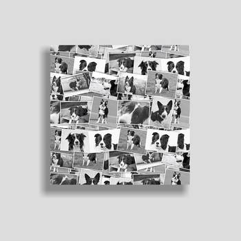 collage di foto su tela