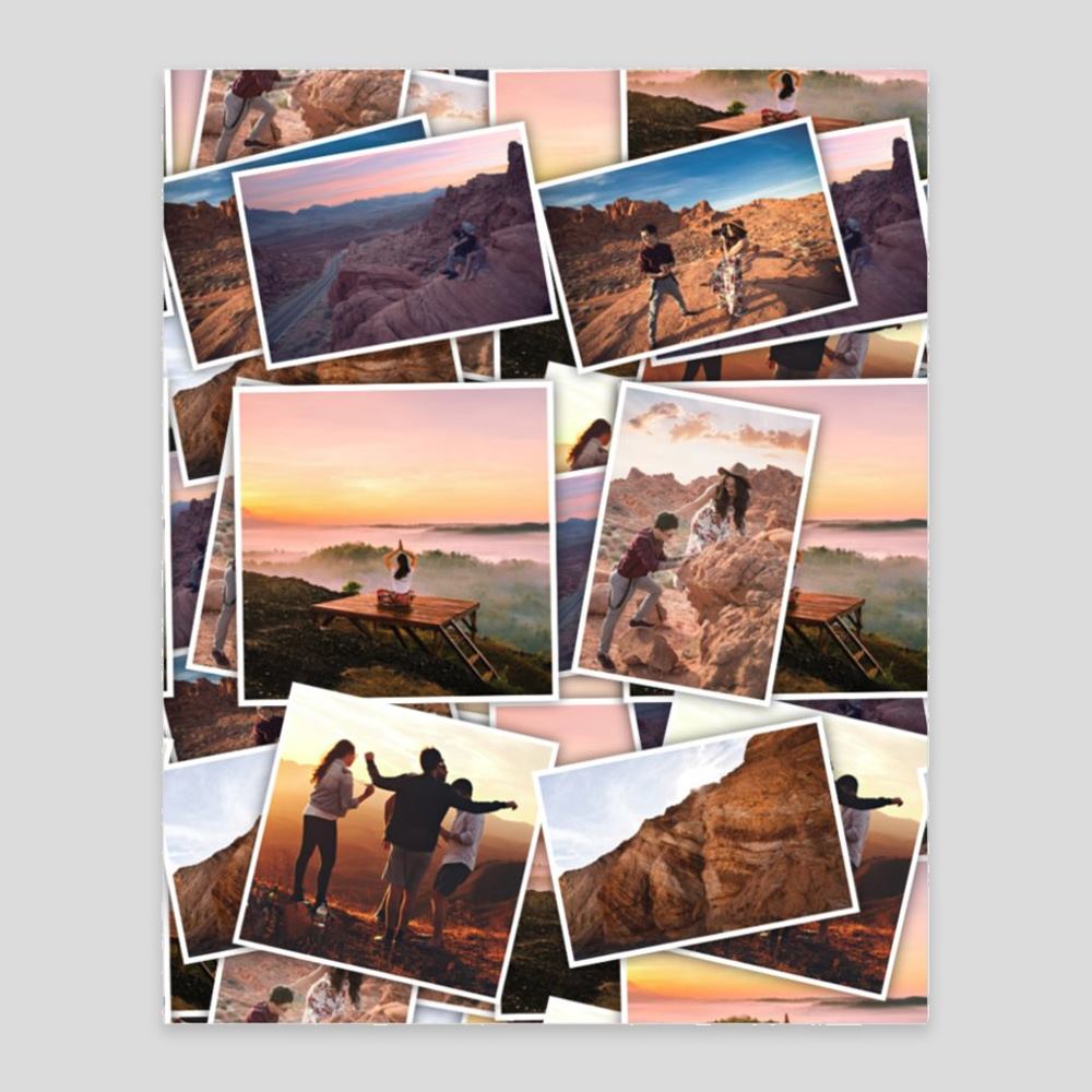 personalised collage poster